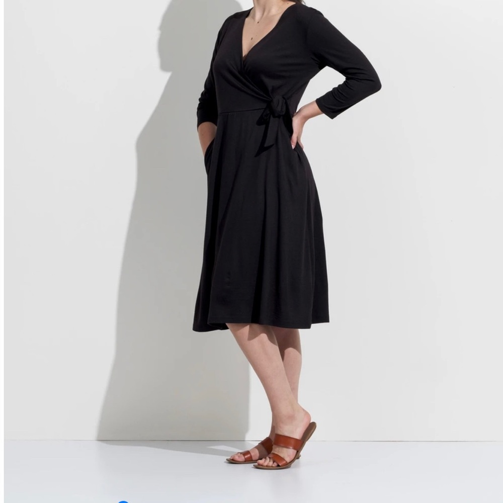 Wool& Elli Midi Wrap Dress